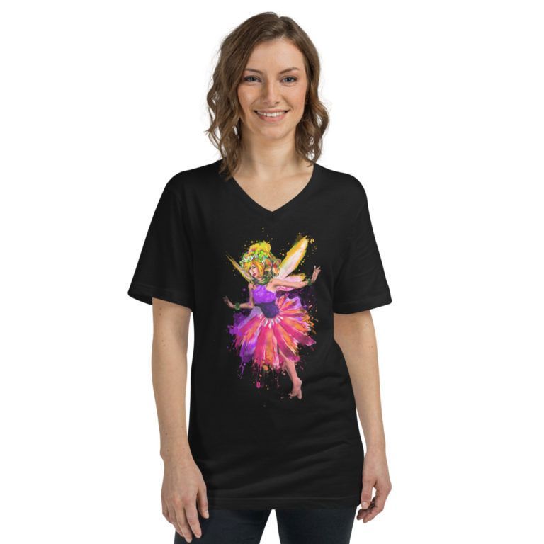 Black Fairy T-Shirt for Women