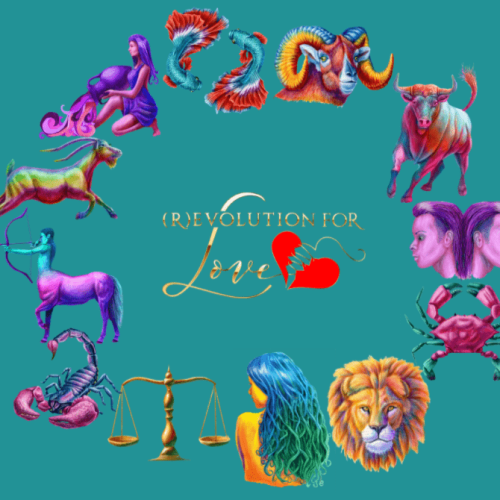 All zodiac signs' 12 horoscopes (Astrology symbols)